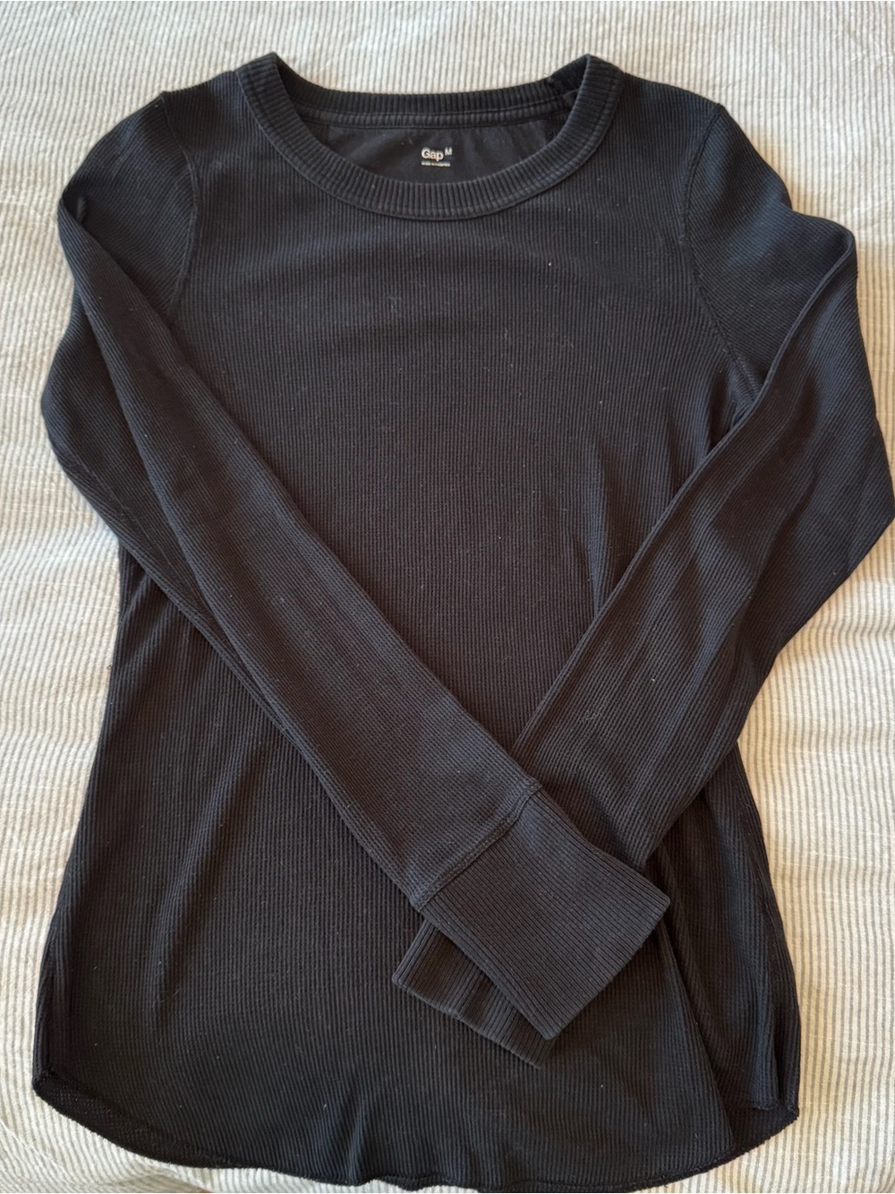 Gap Black Thermal Long-Sleeve